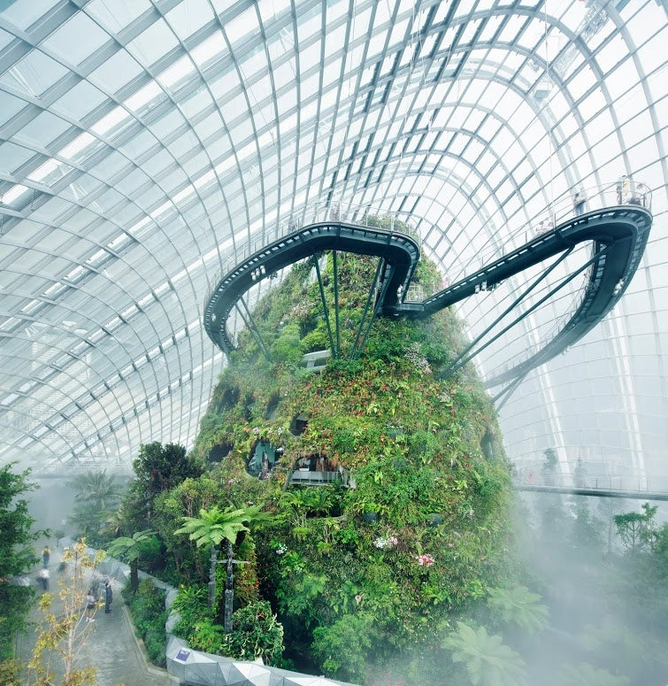 Gardens by the Bay (Flower Dome + Cloud Forest - Jurassic World: The Experience) Admission Ticket