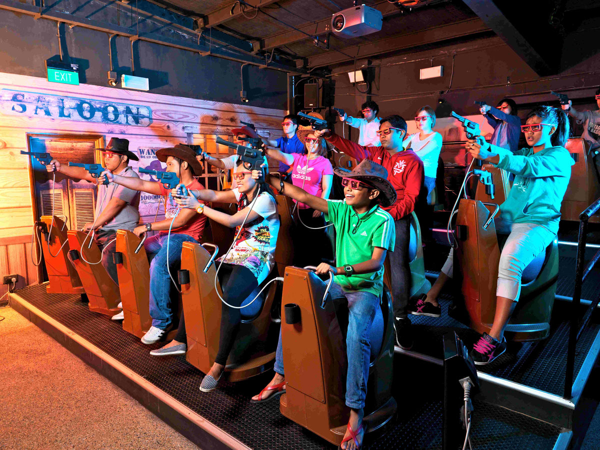 4D AdventureLand: Any 2 Rides Admission Ticket