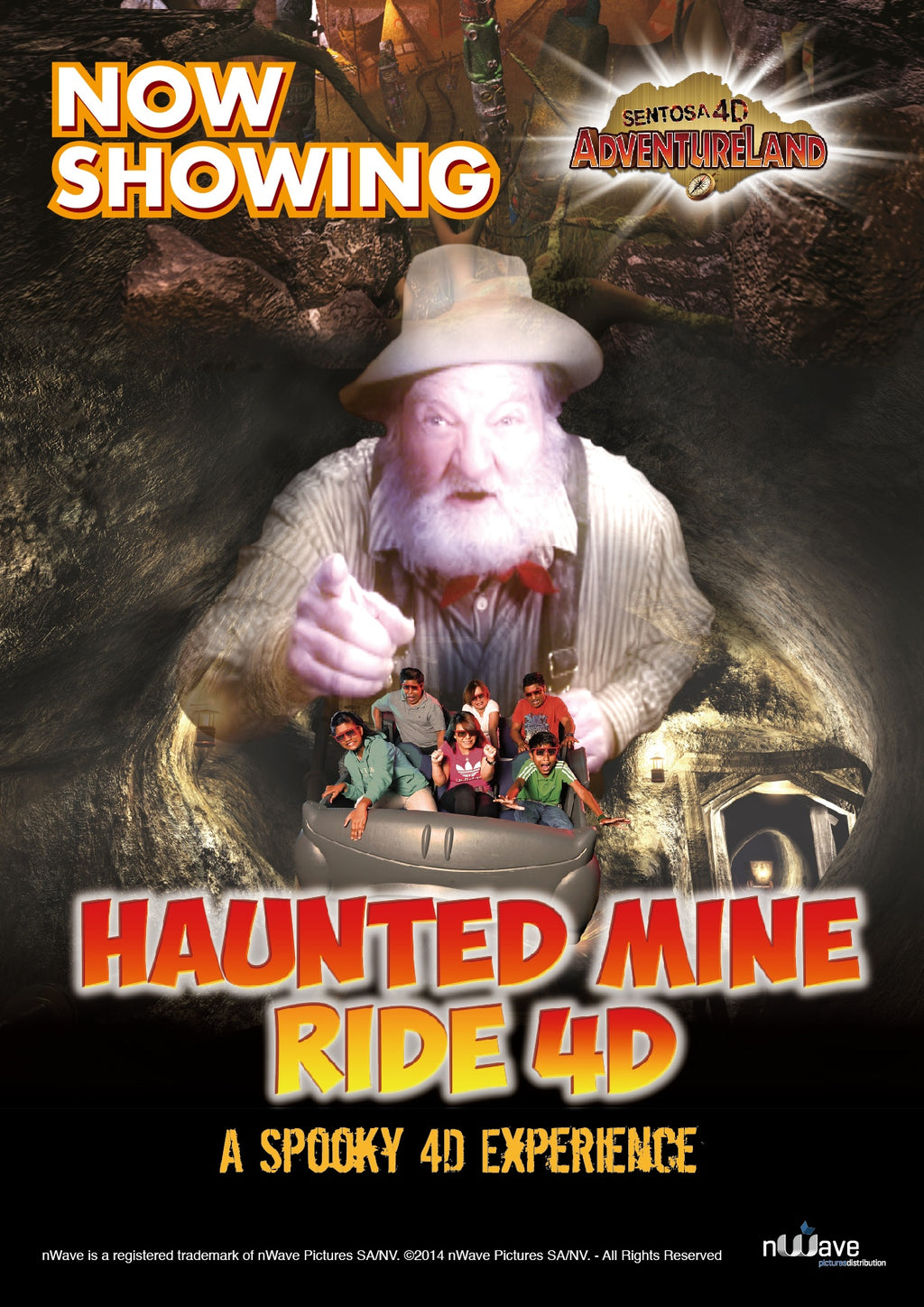 4D AdventureLand: Any 2 Rides Admission Ticket