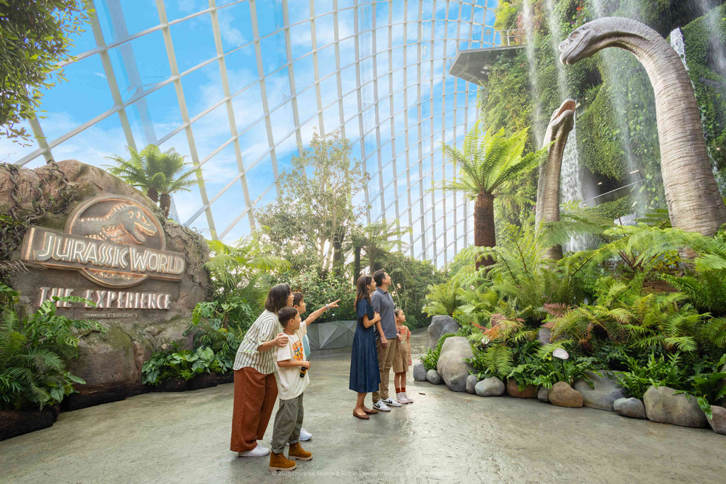 Gardens by the Bay (Flower Dome + Cloud Forest - Jurassic World: The Experience) Admission Ticket