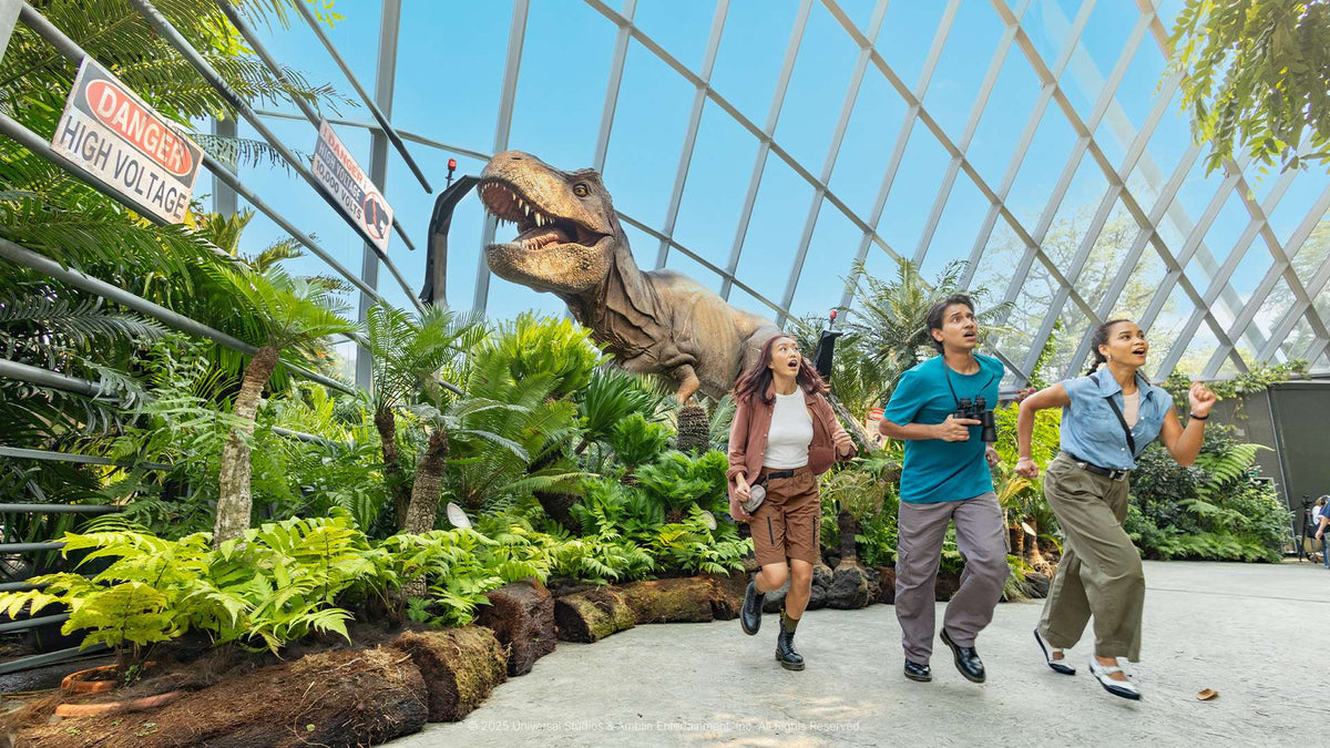 Gardens by the Bay (Flower Dome + Cloud Forest - Jurassic World: The Experience) Admission Ticket