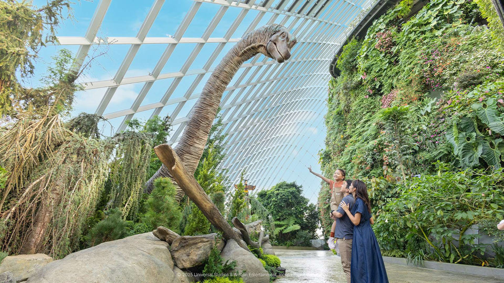 Gardens by the Bay (Flower Dome + Cloud Forest - Jurassic World: The Experience) Admission Ticket